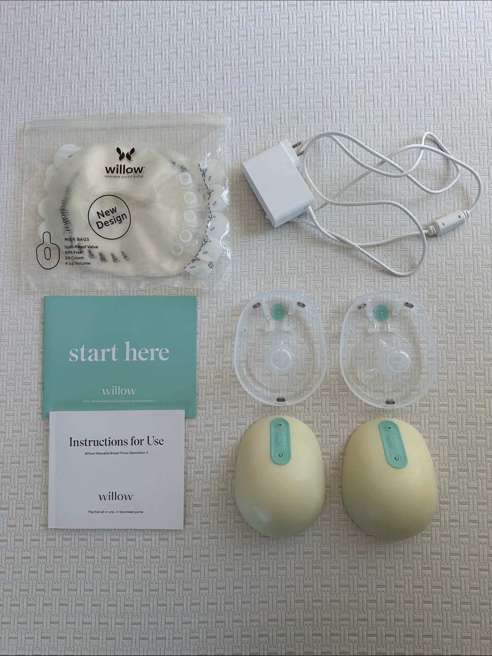 Willow Wearable Breast Pump 3.0 (read description!)
